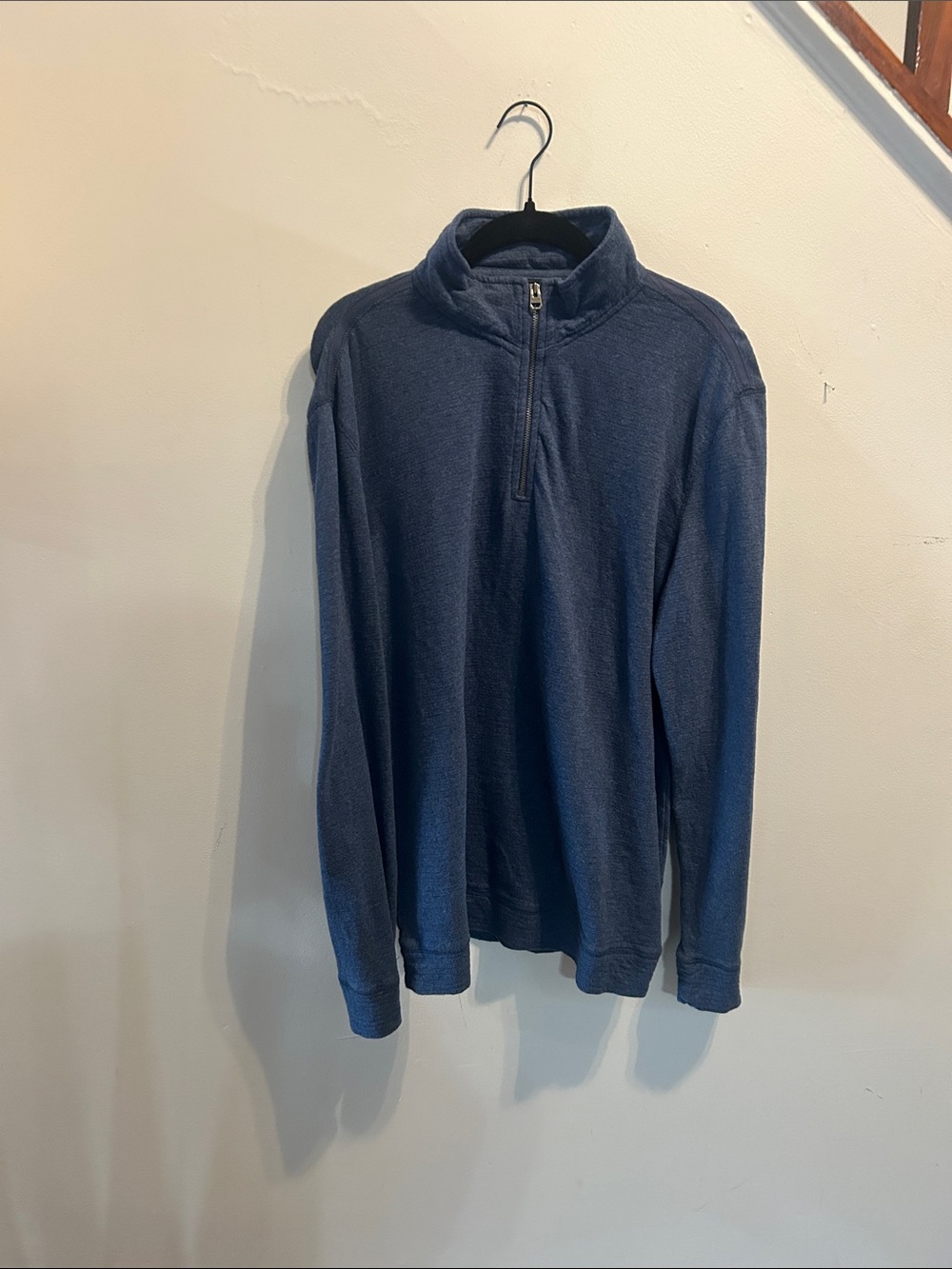 Calvin Klein Jeans Men's Navy Half-Zip Pullover